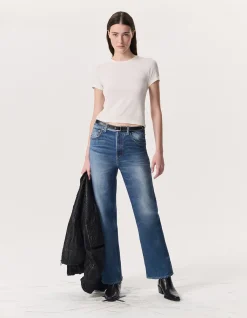 rb Miramar Shea High-Rise Ankle Relaxed Straight Jean