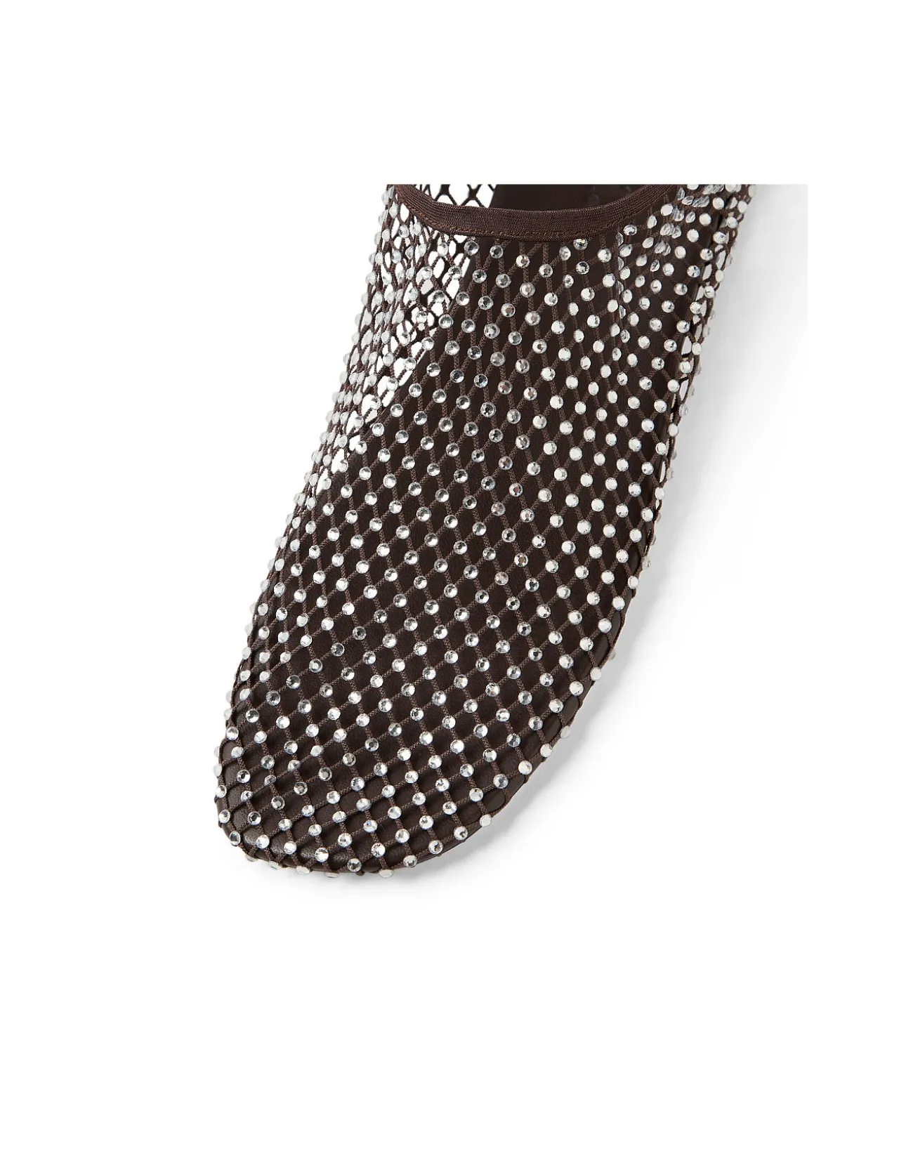 Reaffirm Jewel Mesh Embellished Flats