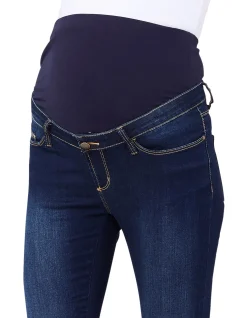 Rebel Over Bump Skinny Ankle Jegging