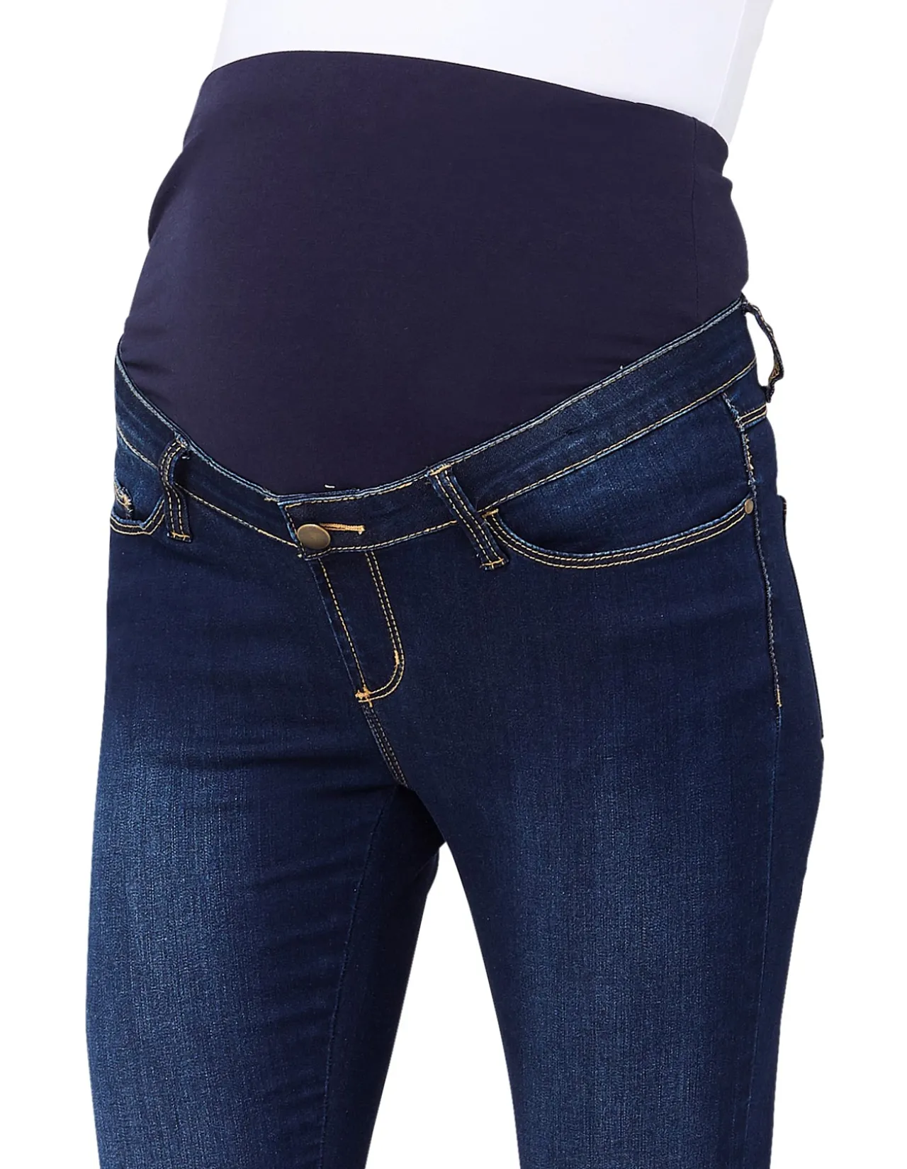 Rebel Over Bump Skinny Ankle Jegging
