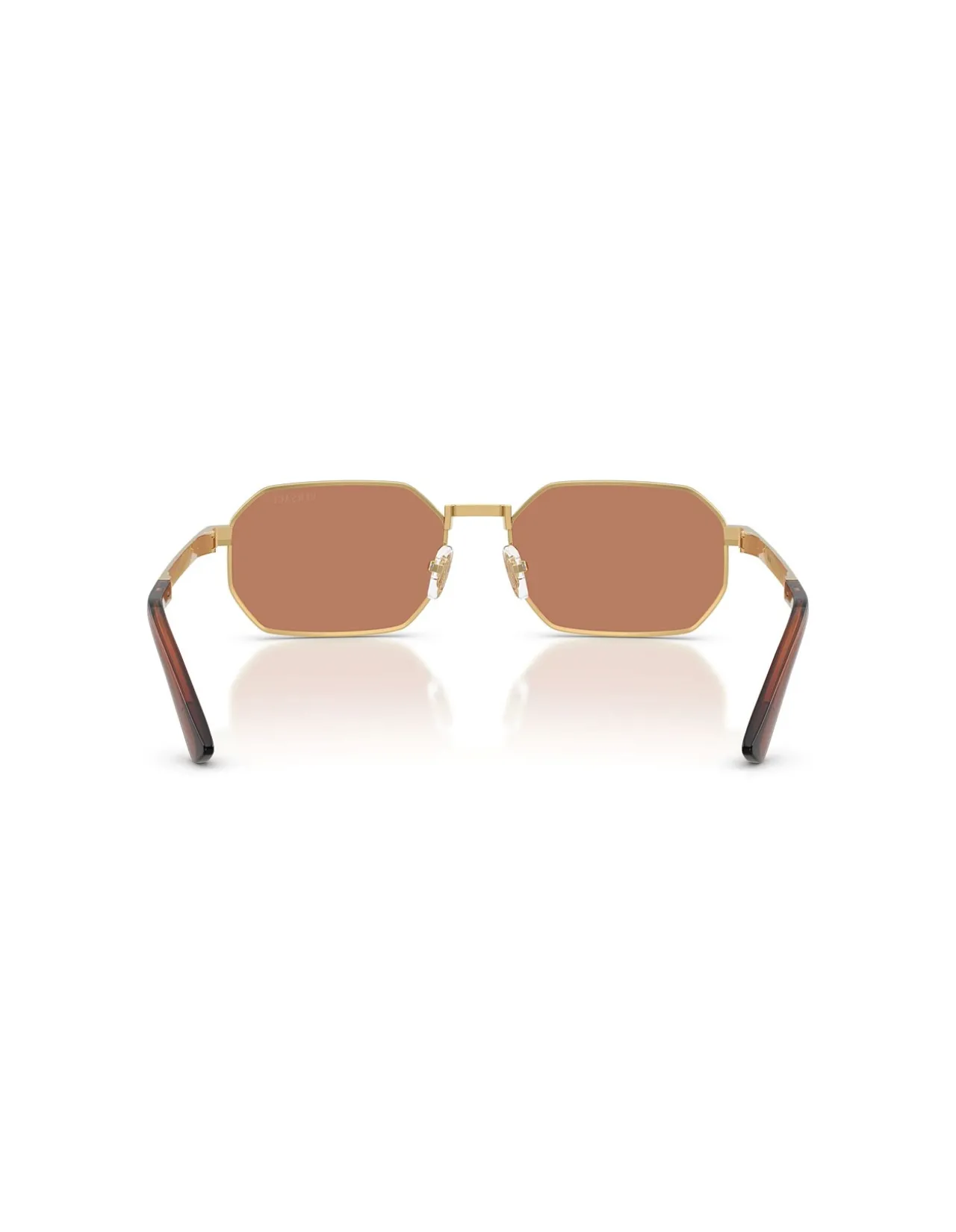 Rectangle GOLD BROWN Sunglasses