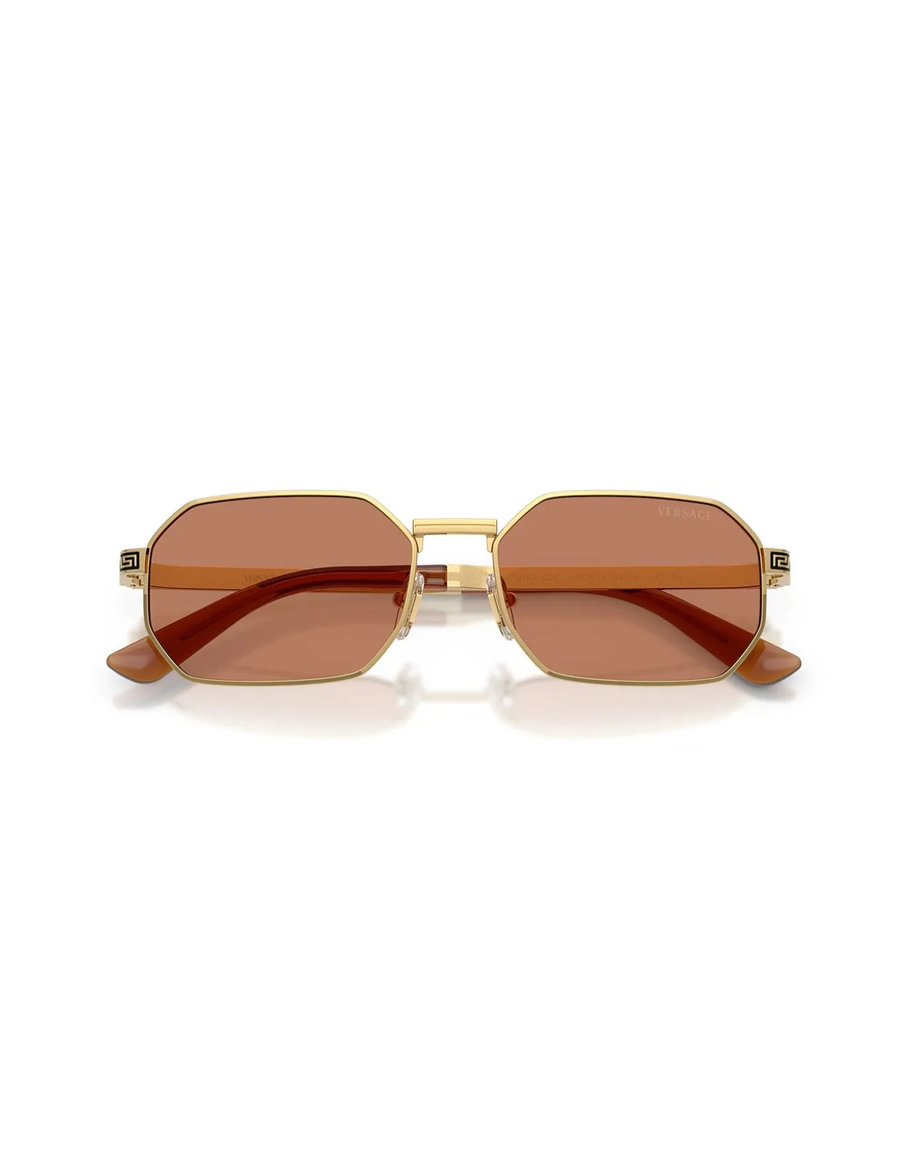 Rectangle GOLD BROWN Sunglasses