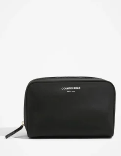 Recycled Polyester Medium Soft Cosmetic Bag