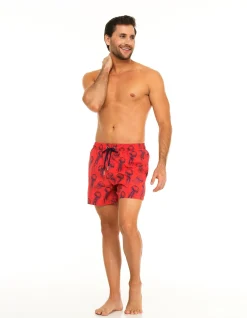 Red Jellyfish Men's Swim Shorts