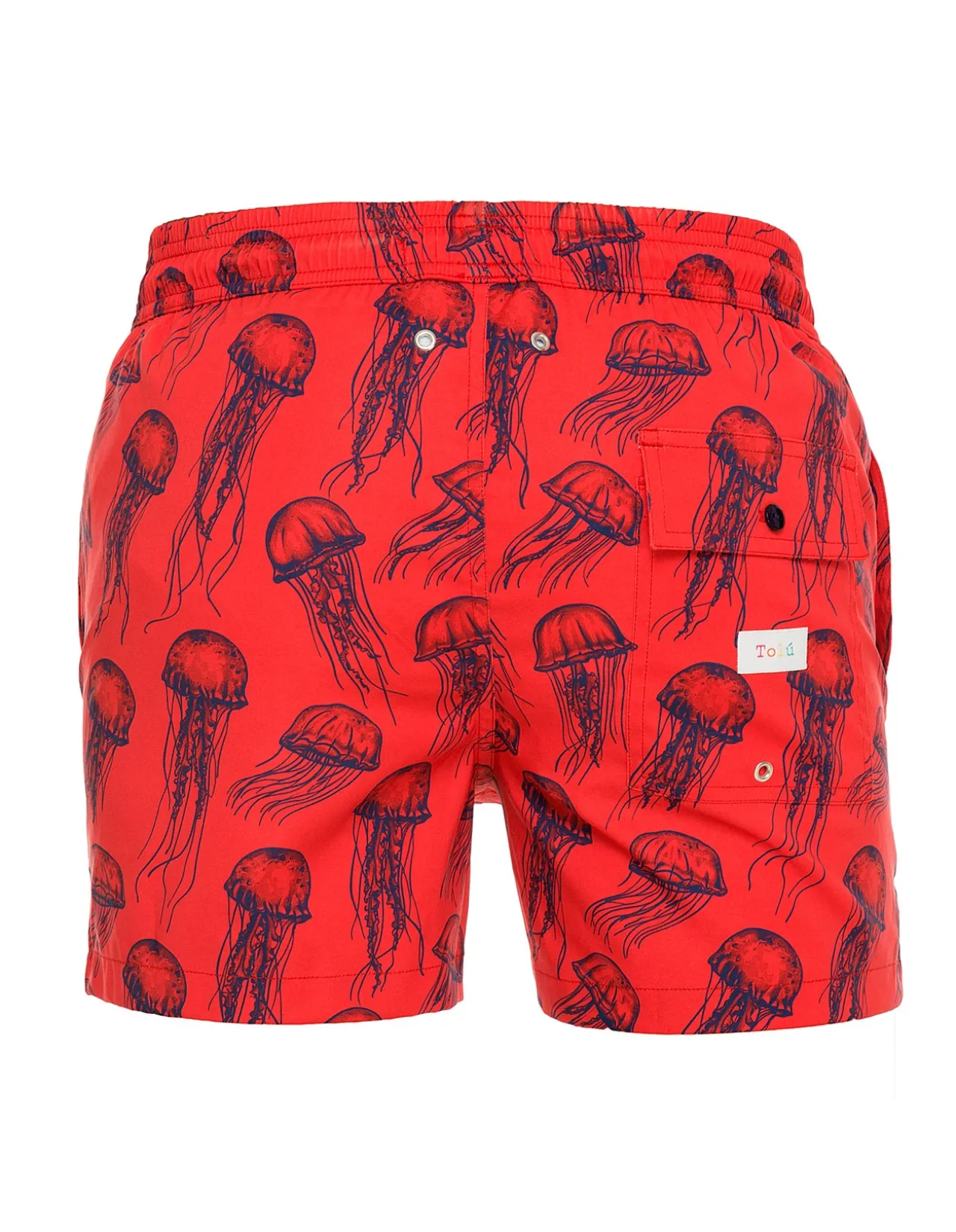 Red Jellyfish Men's Swim Shorts