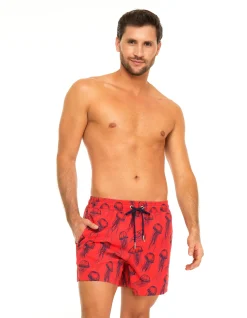 Red Jellyfish Men's Swim Shorts