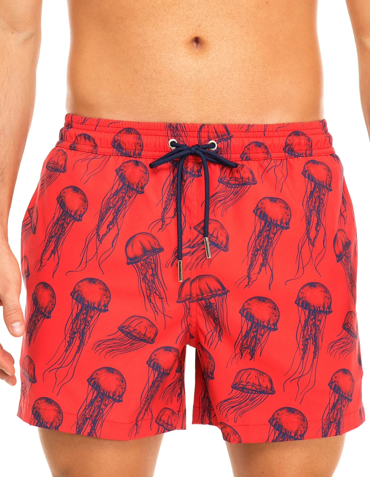 Red Jellyfish Men's Swim Shorts