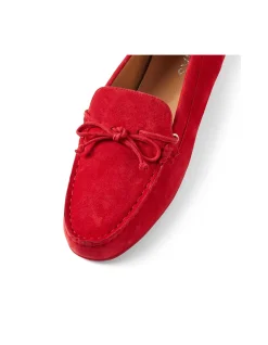 Reesus Suede Bow Detail Loafers