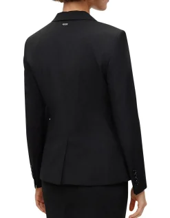 Regular-Fit Jacket in Virgin Wool
