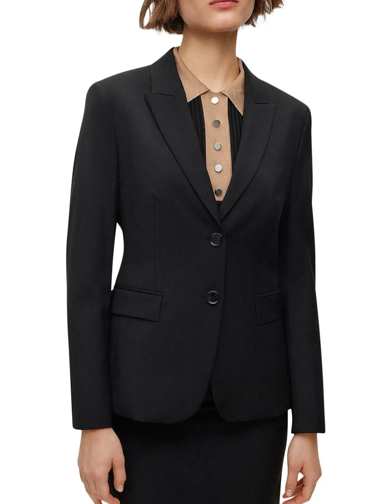 Regular-Fit Jacket in Virgin Wool