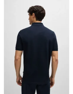 Regular-Fit Polo Shirt with Embroidered Logo
