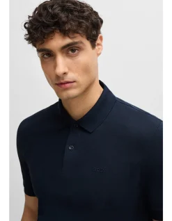 Regular-Fit Polo Shirt with Embroidered Logo