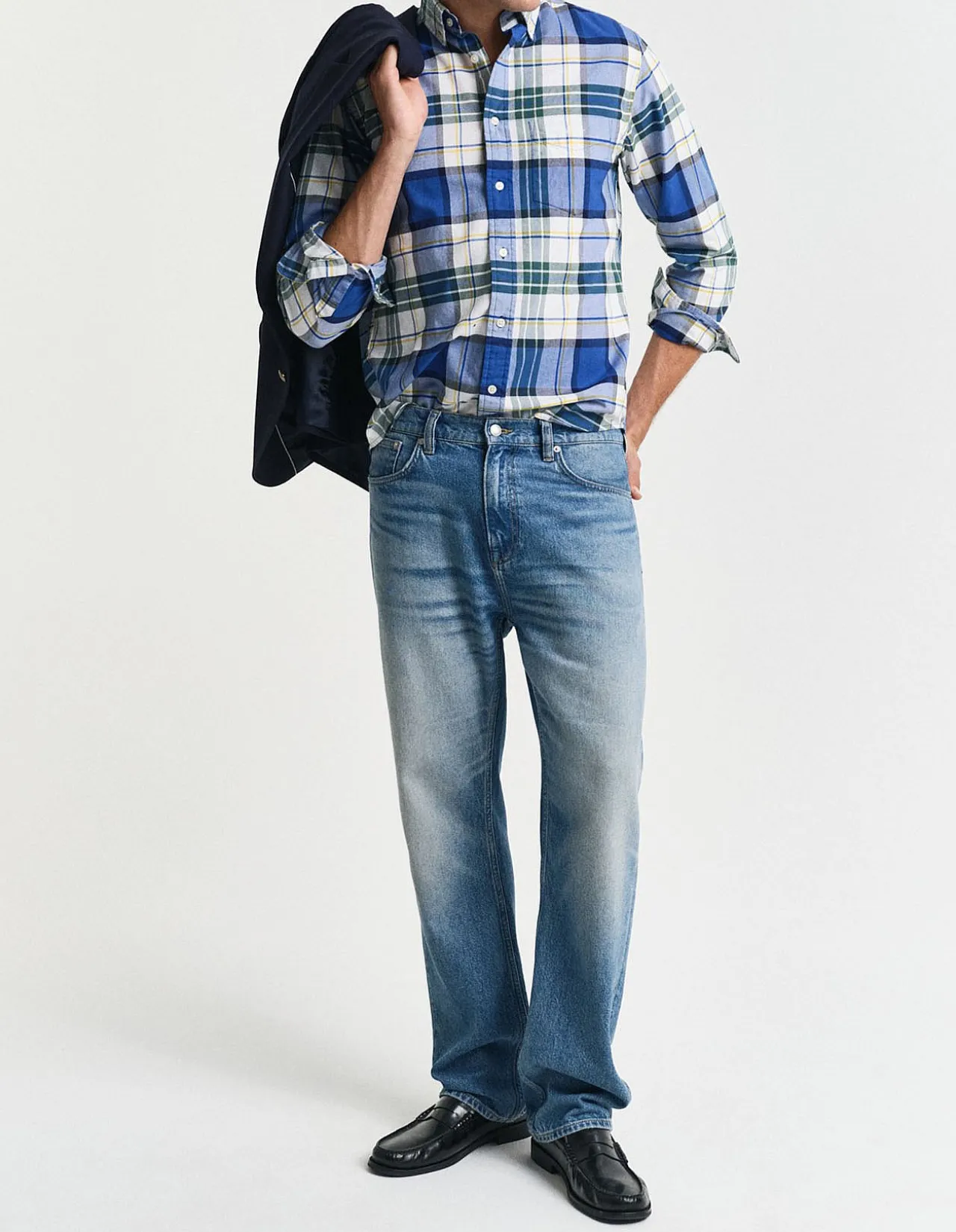 Regular Fit Checked Archive Oxford Shirt