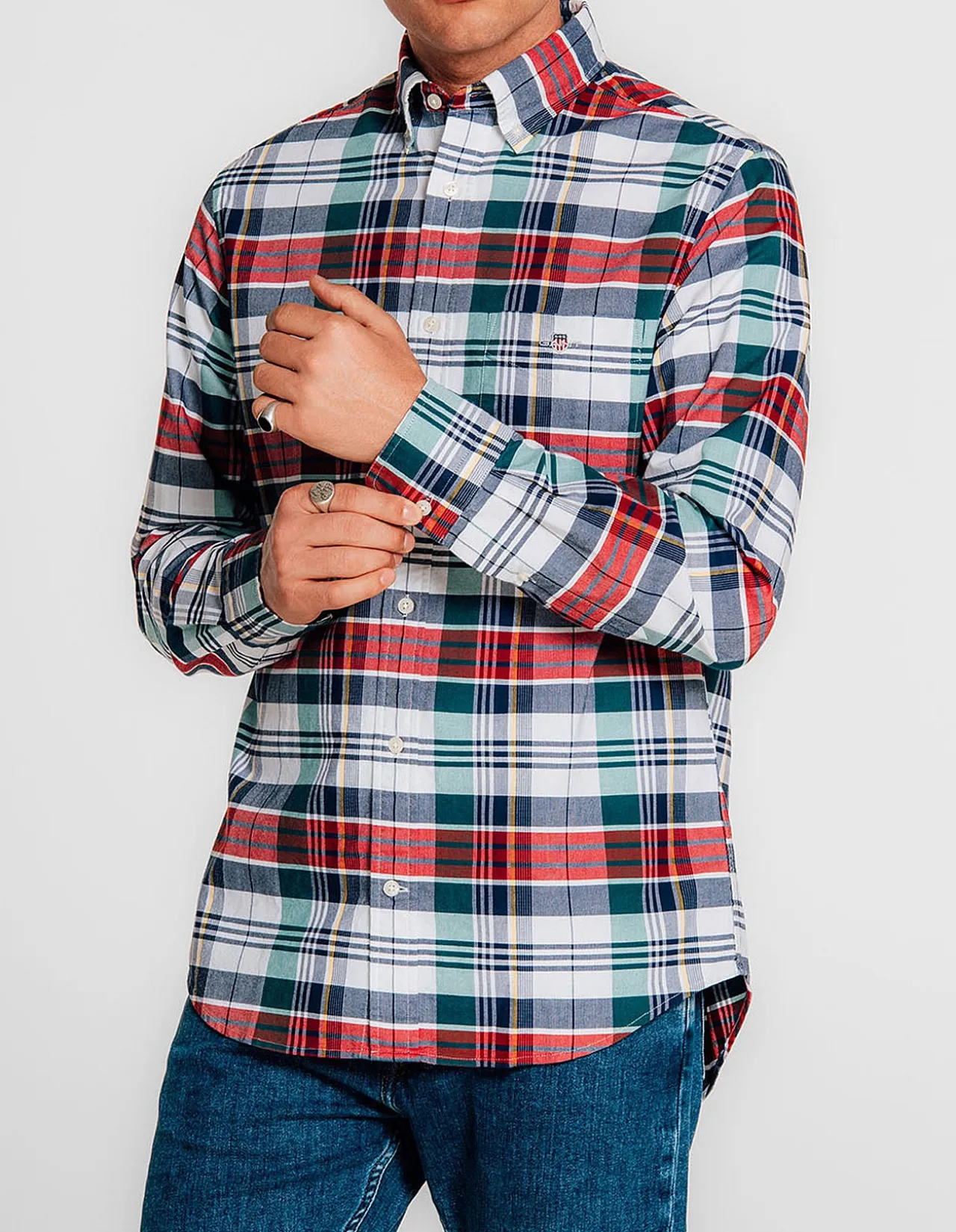 Regular Fit Classic Oxford Check Shirt
