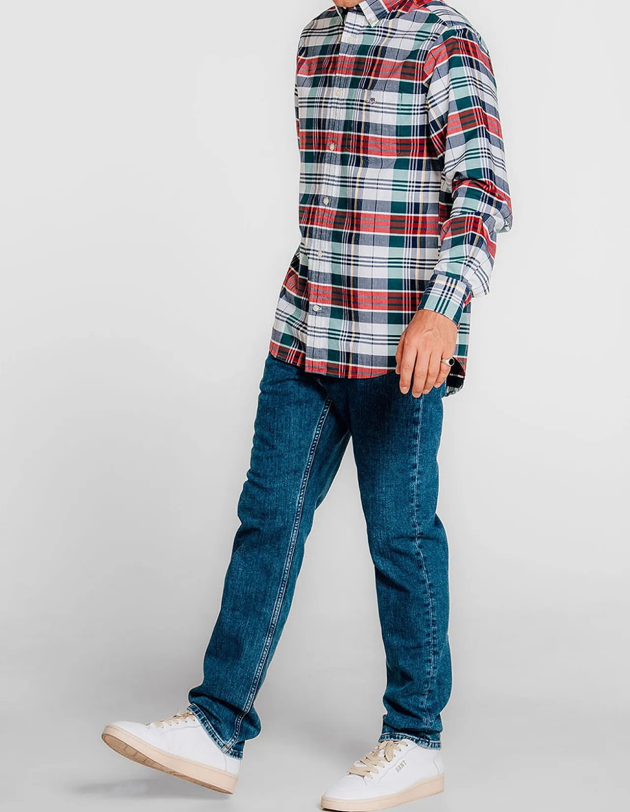 Regular Fit Classic Oxford Check Shirt