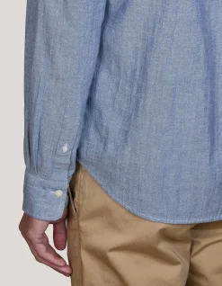 Regular Fit Crepe Cotton Shirt