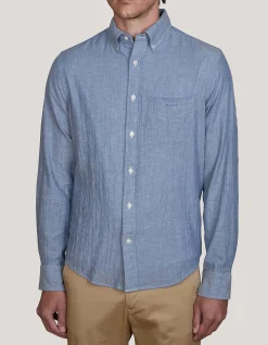 Regular Fit Crepe Cotton Shirt