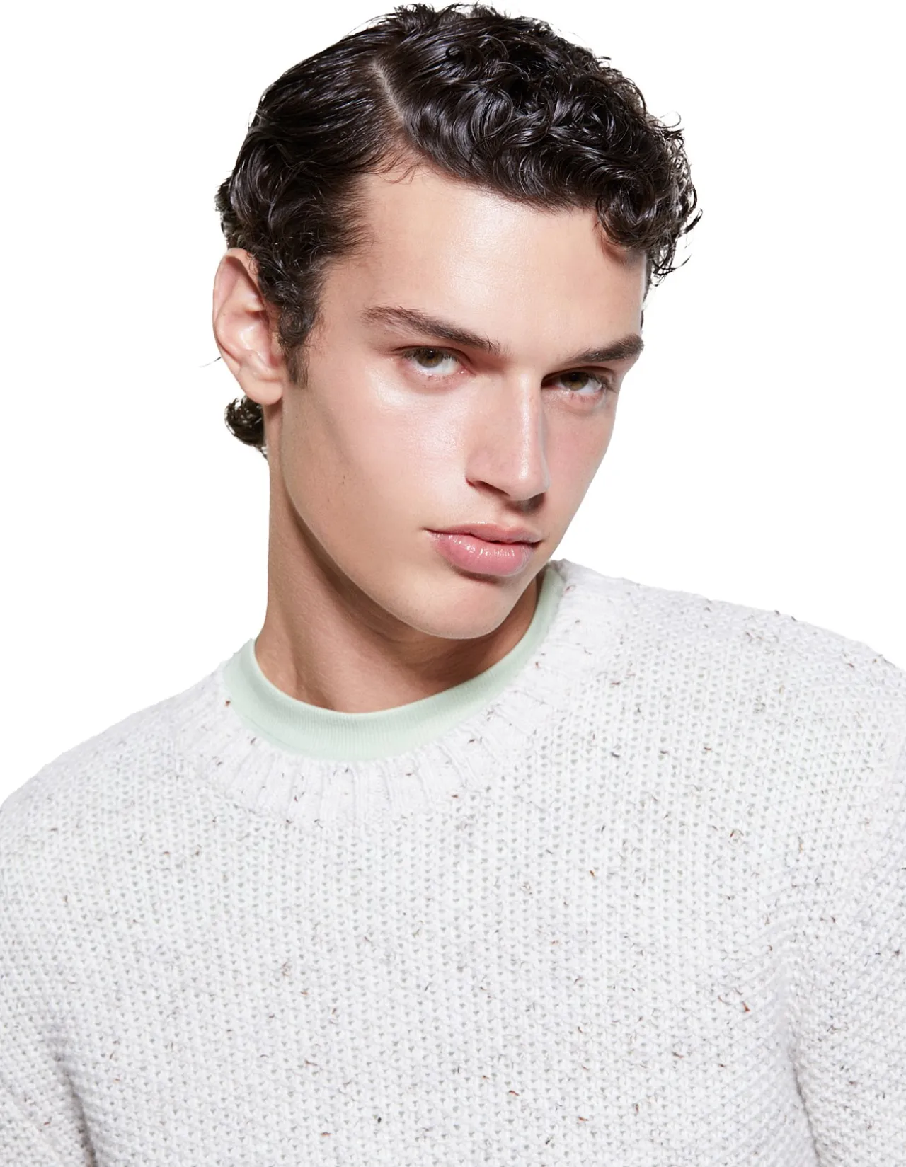 REGULAR FIT CREW NECK KNIT