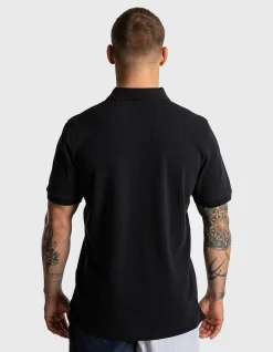 REGULAR FIT EMBROIDERED CREST PIQUE POLO