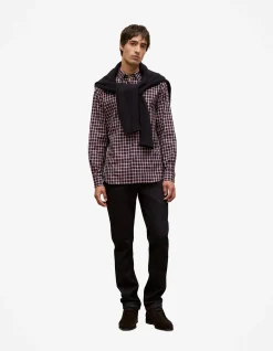 Regular Fit Fine Check Shirt