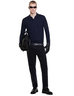 REGULAR FIT LONG SLEEVE POLO