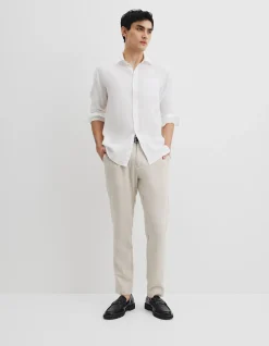 Regular Fit Organically Grown Linen Shirt