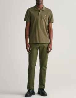Regular Fit Shield Piqué Polo Shirt