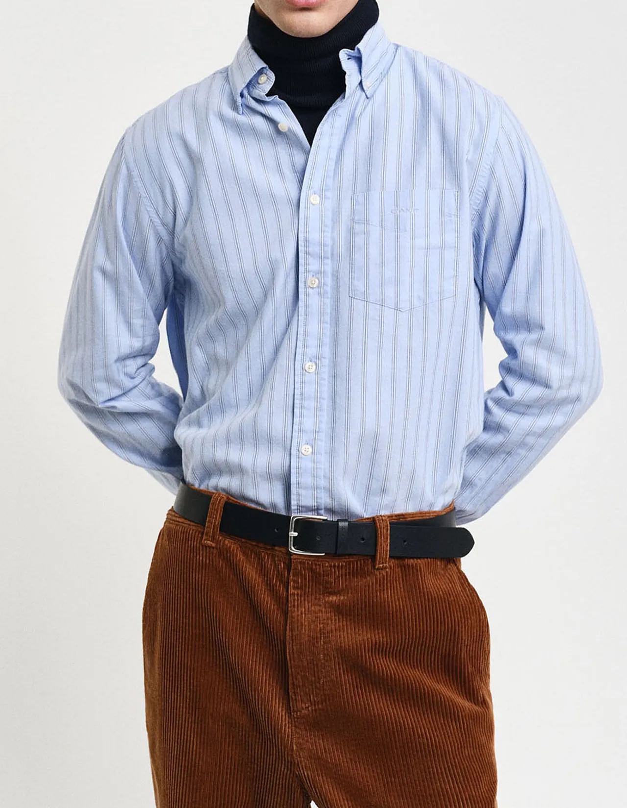 Regular Fit Striped Archive Oxford Shirt