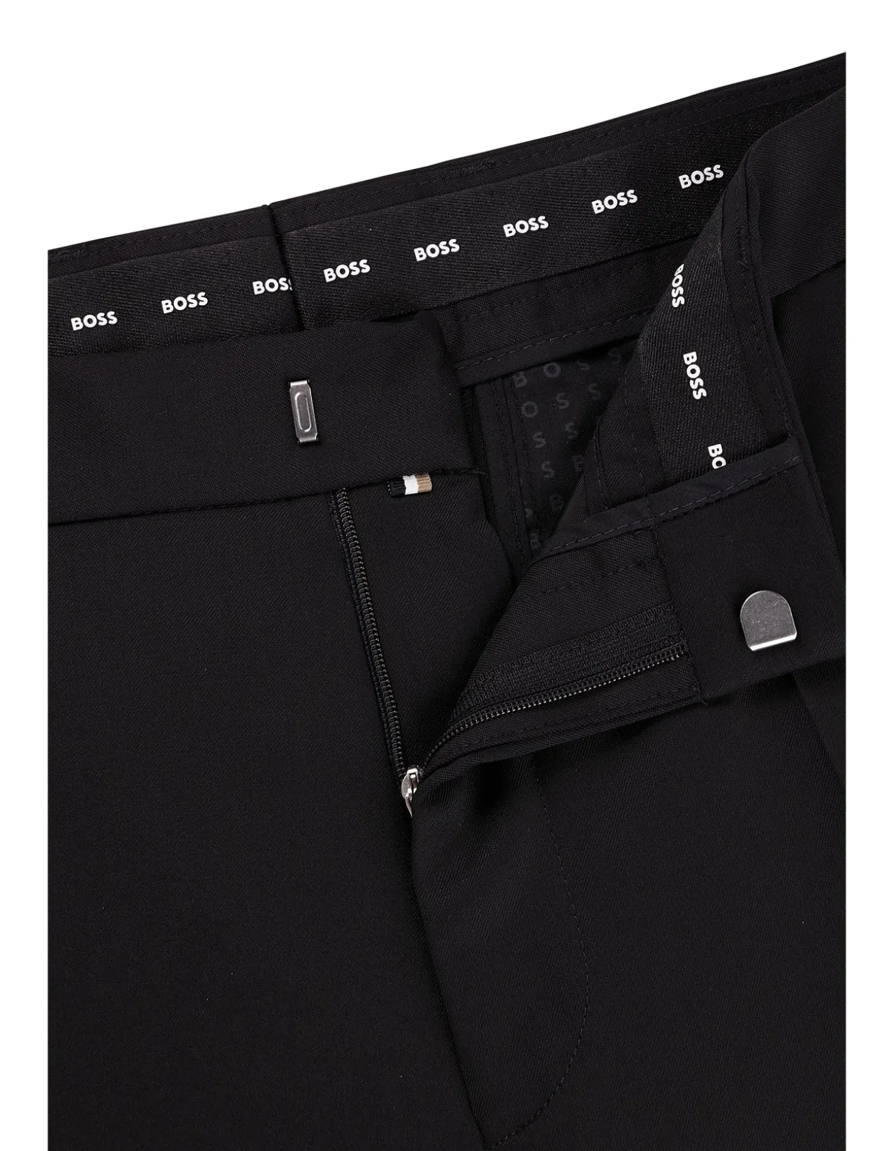 Regular-Fit Trousers in Virgin-Wool Serge