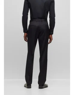 Regular-Fit Trousers in Virgin-Wool Serge