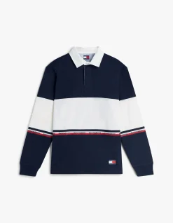 RELAXED COLOURBLOCK RUGBY
