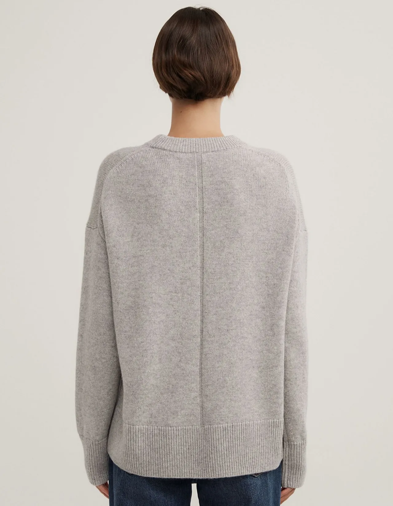 Relaxed Crew Neck Knit