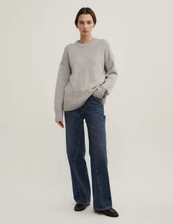 Relaxed Crew Neck Knit