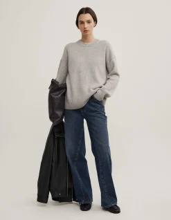 Relaxed Crew Neck Knit