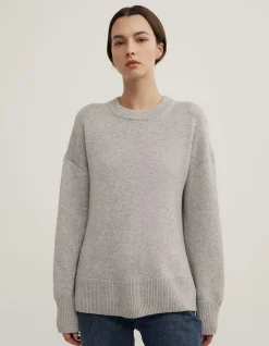 Relaxed Crew Neck Knit