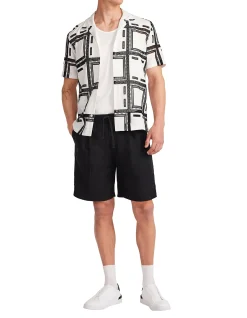 RELAXED DRAWSTRING SHORTS