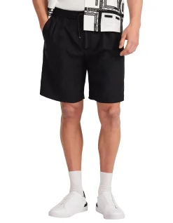 RELAXED DRAWSTRING SHORTS