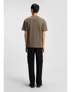 Relaxed-fit T-shirt in cotton with logo print