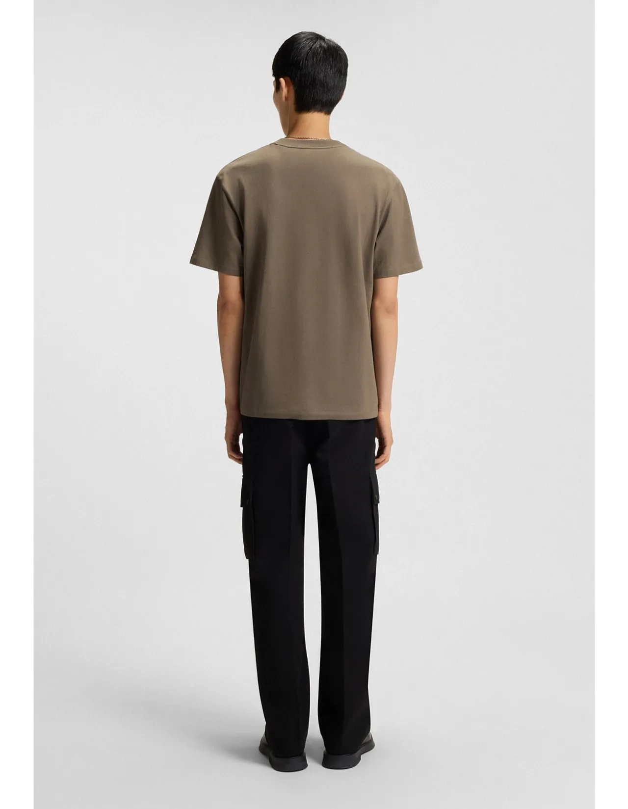 Relaxed-fit T-shirt in cotton with logo print