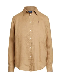 RELAXED FIT LINEN SHIRT