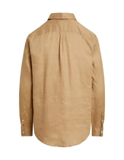 RELAXED FIT LINEN SHIRT