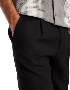 RELAXED PLEATED SOFT PANTS