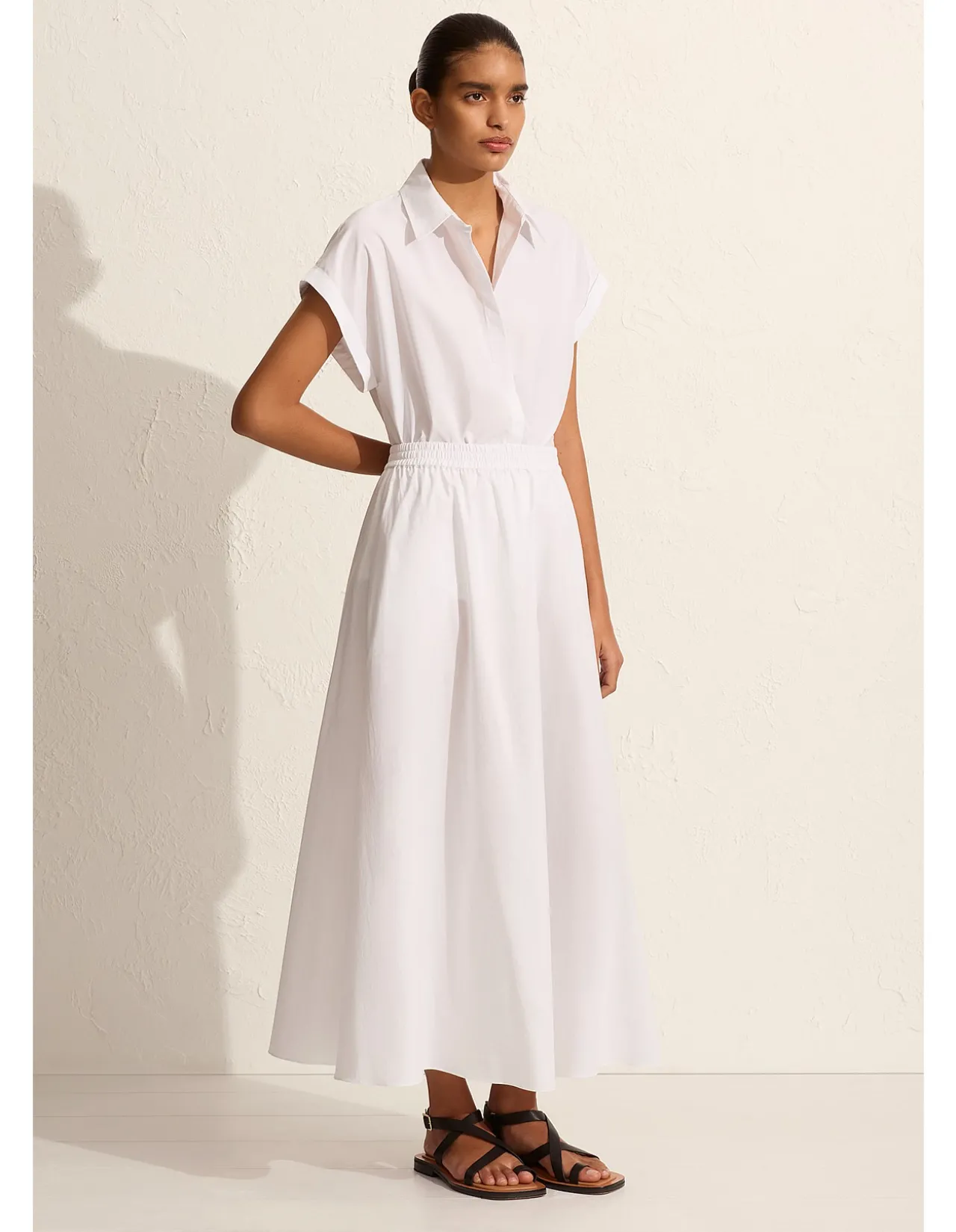 Relaxed Sleeveless Shirt