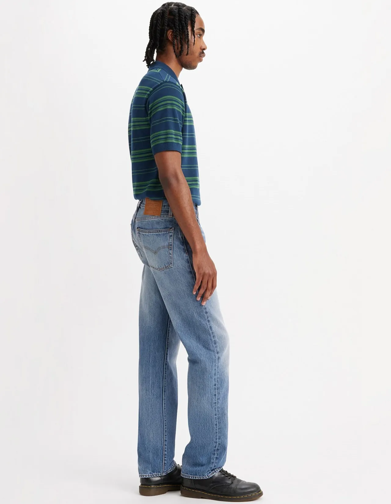 555 Relaxed Straight Non Stretch Denim Jeans