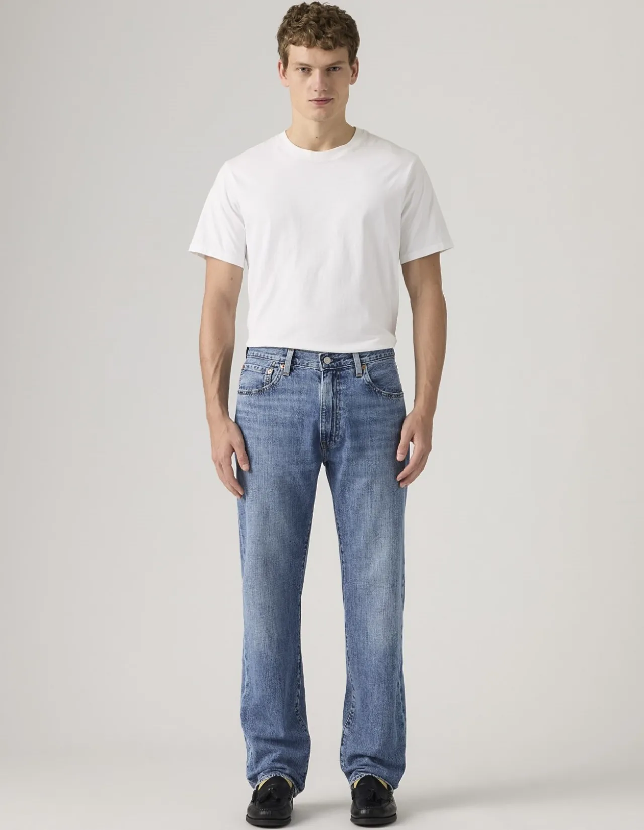 555 Relaxed Straight Non Stretch Denim Jeans