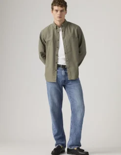 555 Relaxed Straight Non Stretch Denim Jeans
