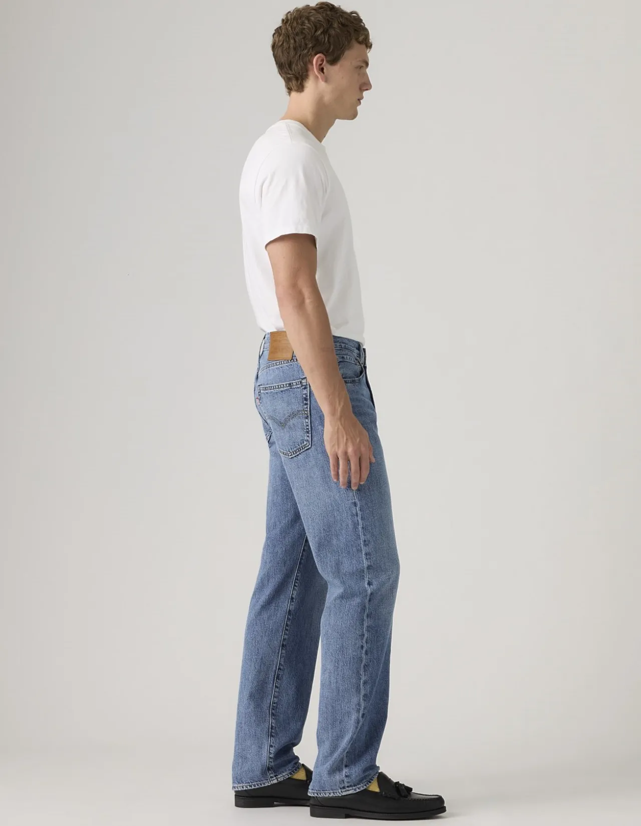 555 Relaxed Straight Non Stretch Denim Jeans