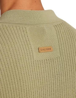 RELAXED TEXTURED KNIT POLO