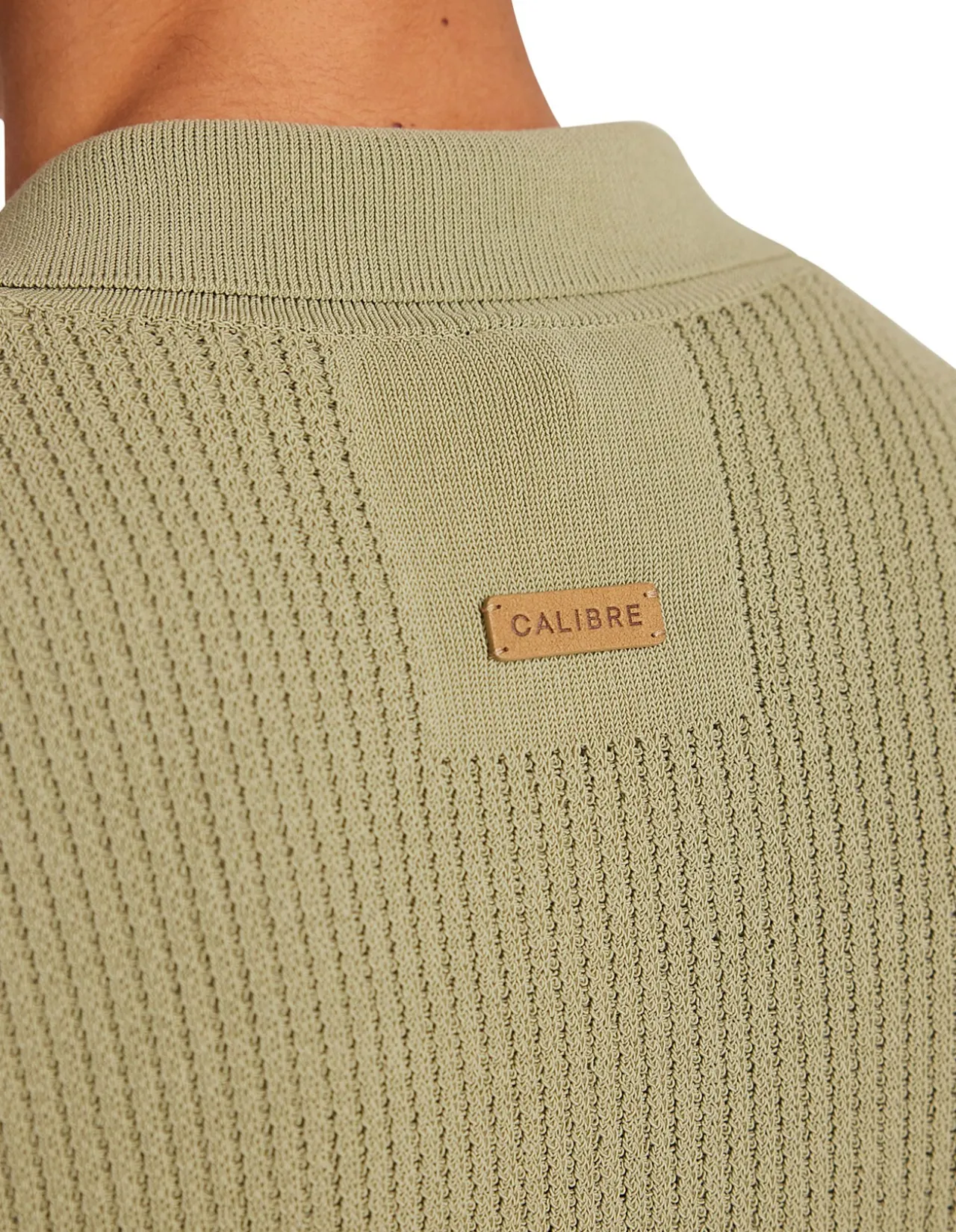 RELAXED TEXTURED KNIT POLO