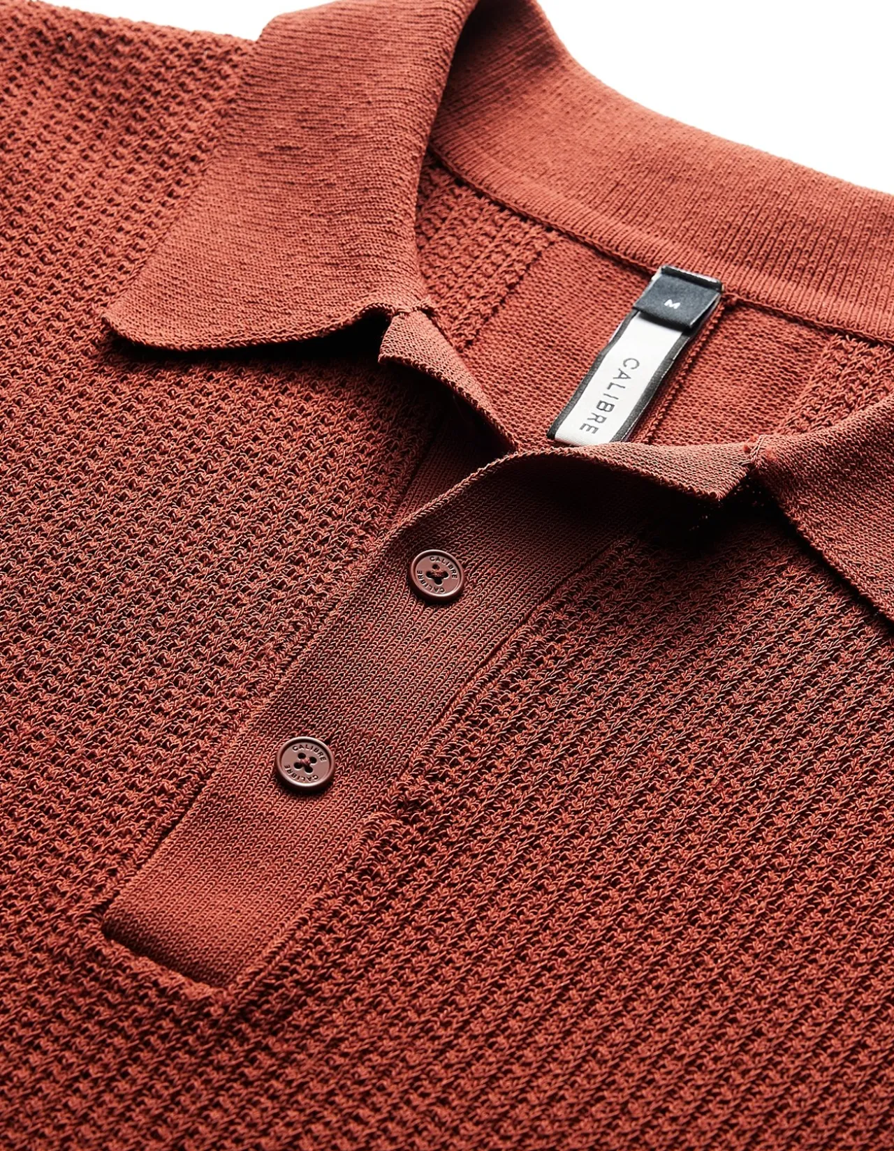 RELAXED TEXTURED KNIT POLO
